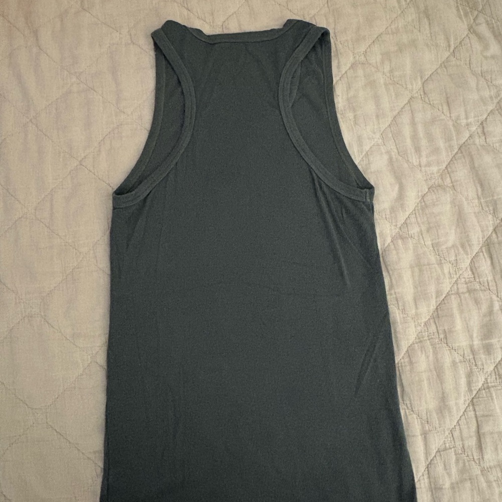 SET Active Dark Gray Muscle Tee - Picture 3 of 3
